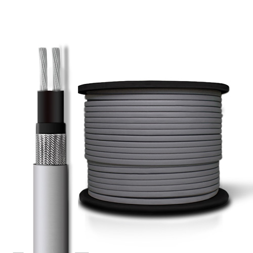 Саморегулирующийся кабель SRL 24-2CR на трубу - фото
