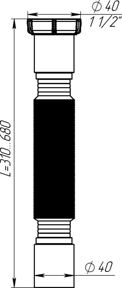 T101 Гибкая труба 1½"х40 фото-8 T101 Гибкая труба 1½"х40 фото-8