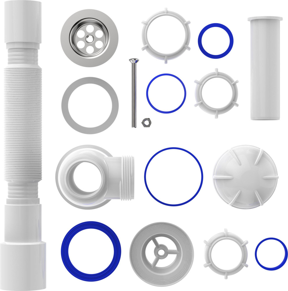 S1015 Сифон для умывальника 1¼х40 с гофротрубой 40х40-50 фото-6 S1015 Сифон для умывальника 1¼х40 с гофротрубой 40х40-50 фото-6