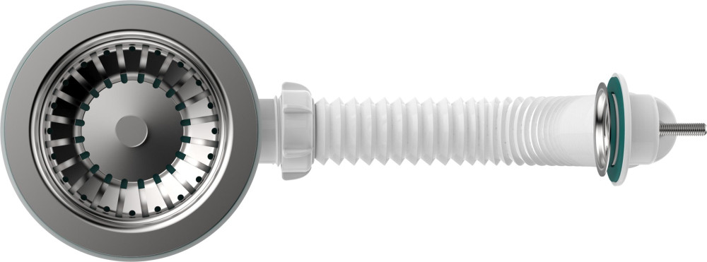 B0142 Сифон для мойки 3½х40 с круглым переливом фото-3 B0142 Сифон для мойки 3½х40 с круглым переливом фото-3