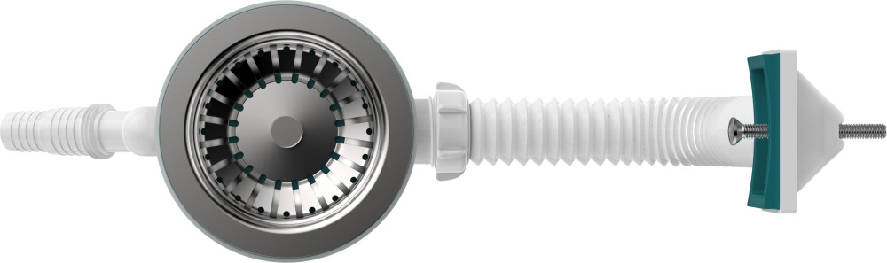 B0148 Сифон для мойки 3½х40 с прямоугольным переливом и гофротрубой 40х40-50 фото-3 B0148 Сифон для мойки 3½х40 с прямоугольным переливом и гофротрубой 40х40-50 фото-3