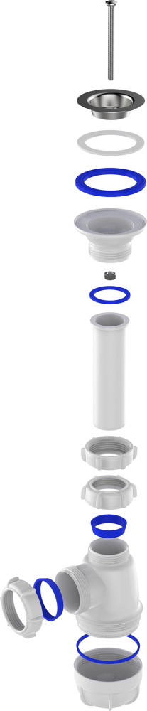 S1000 Сифон для умывальника 1¼"х40 фото-5 S1000 Сифон для умывальника 1¼"х40 фото-5