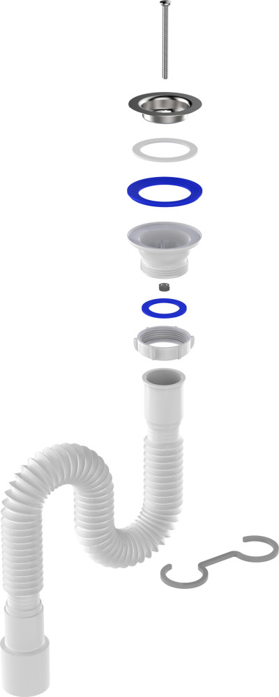 F103 Гофросифон 1½х40-50 фото-3