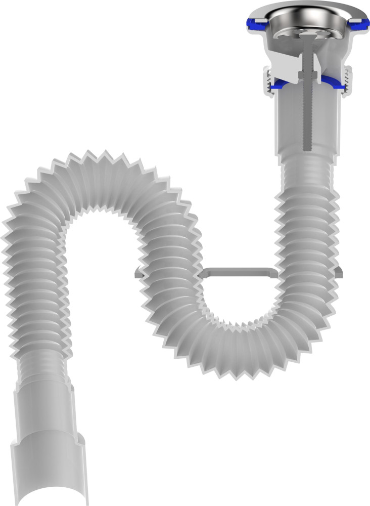 F103 Гофросифон 1½х40-50 фото-4