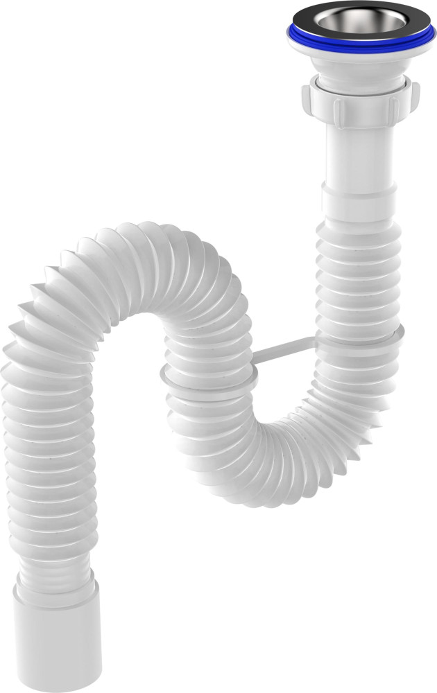 F201 Гофросифон 1¼&quot;х40 - фото1