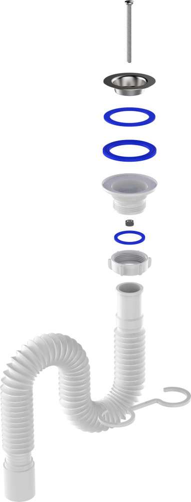 F201 Гофросифон 1¼&quot;х40 фото-4