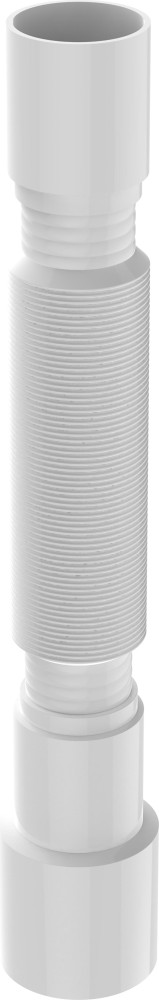 T003 Гибкая труба 40х40-50 (гофротруба) 345-715 мм. - фото1