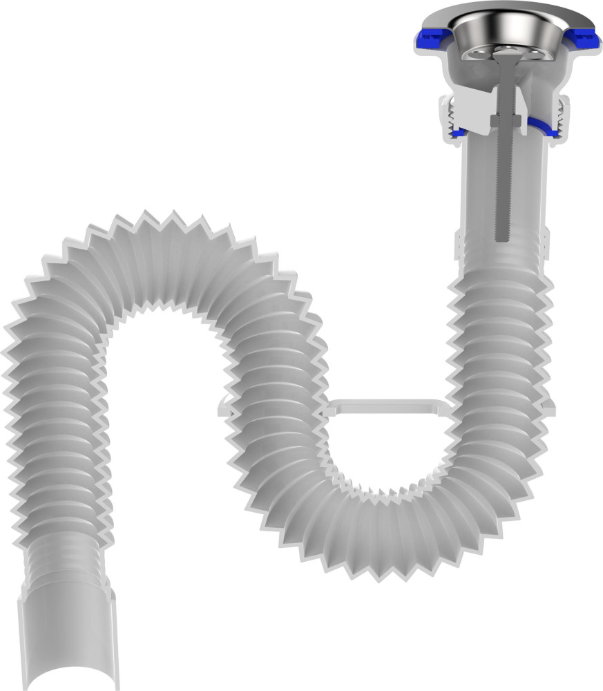 F201 Гофросифон 1¼&quot;х40 фото-5
