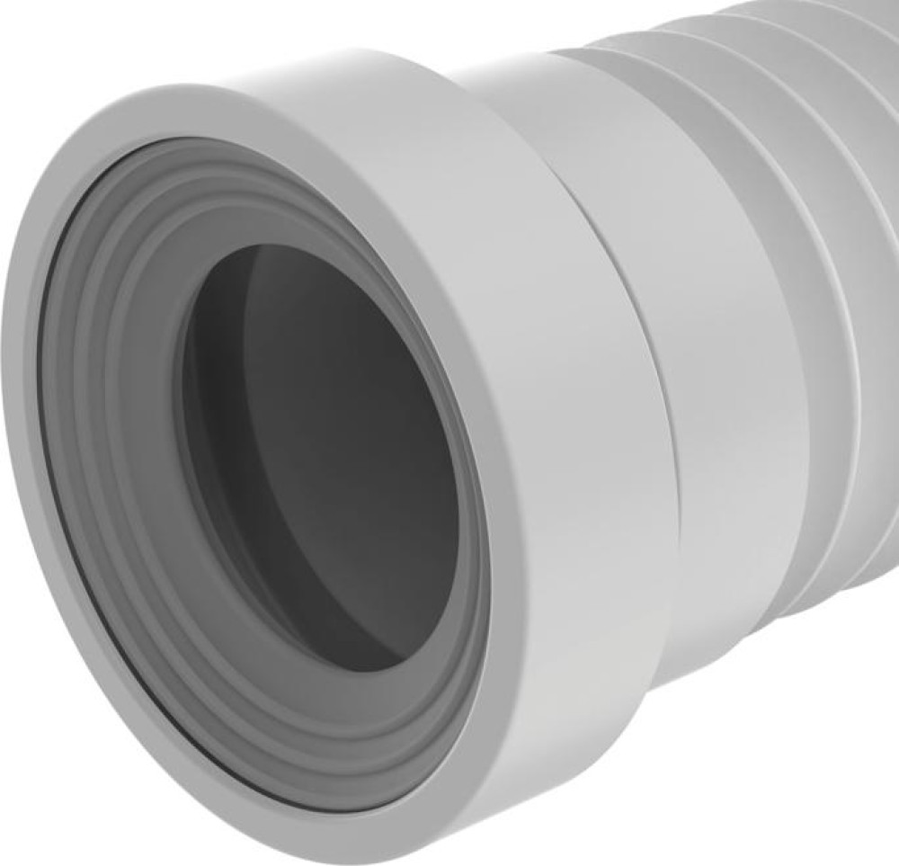 T712 Удлинитель гибкий для унитаза с выпуском 110мм 290-330 мм - фото2