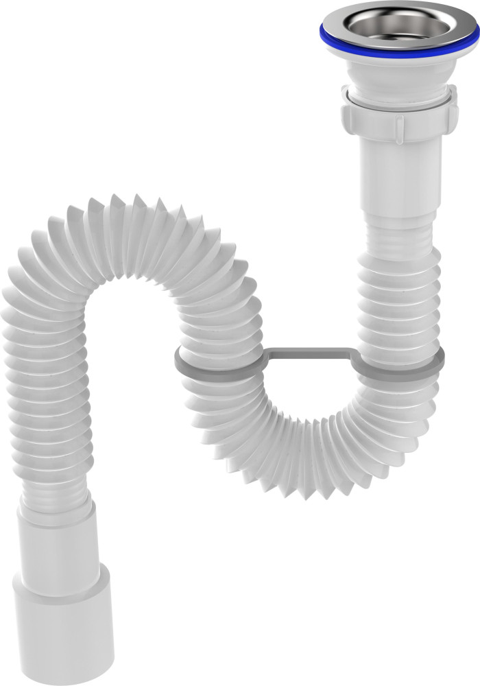 F113 Гофросифон удлиненный 1½х40-50 - фото2