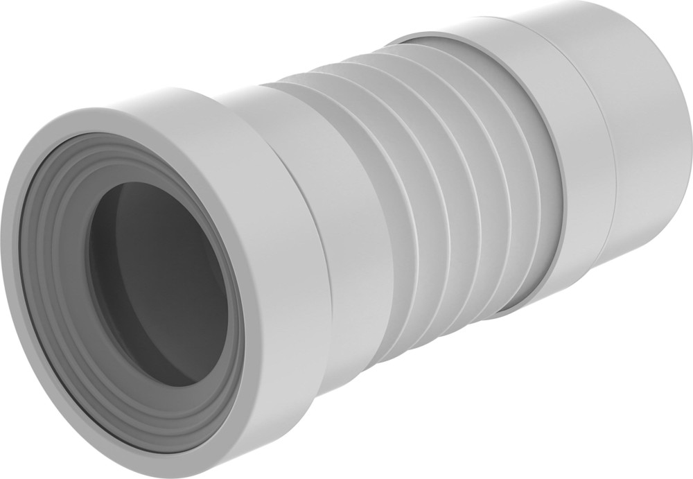 T712 Удлинитель гибкий для унитаза с выпуском 110мм 290-330 мм - фото1