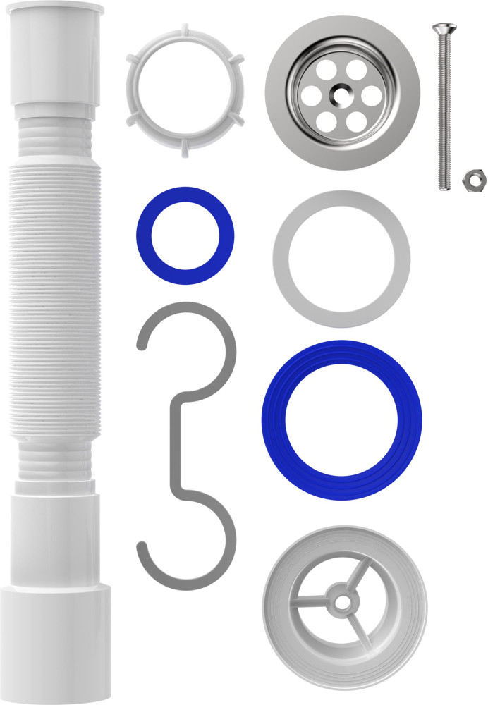 F113 Гофросифон удлиненный 1½х40-50 фото-6