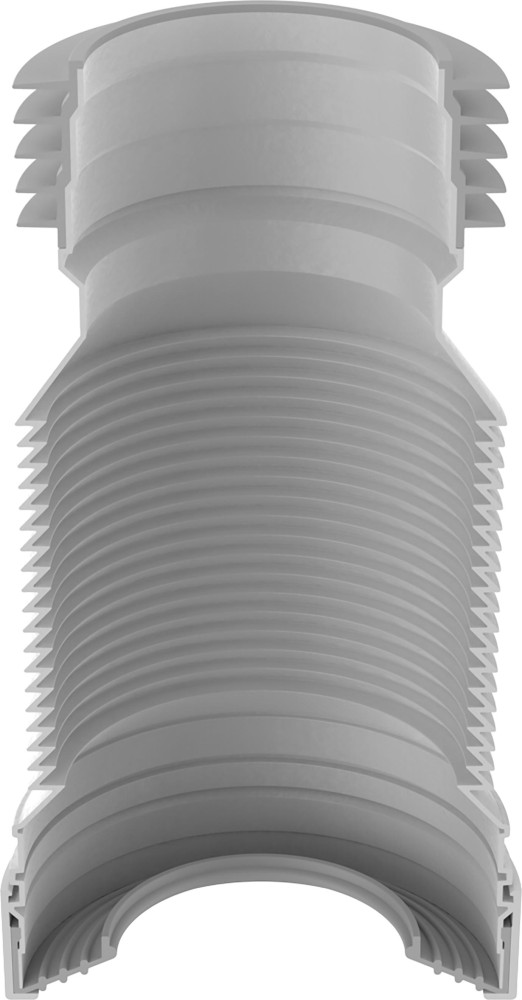 Т828 Удлинитель для унитаза (гофра) с гребенкой 250-500 мм фото-8
