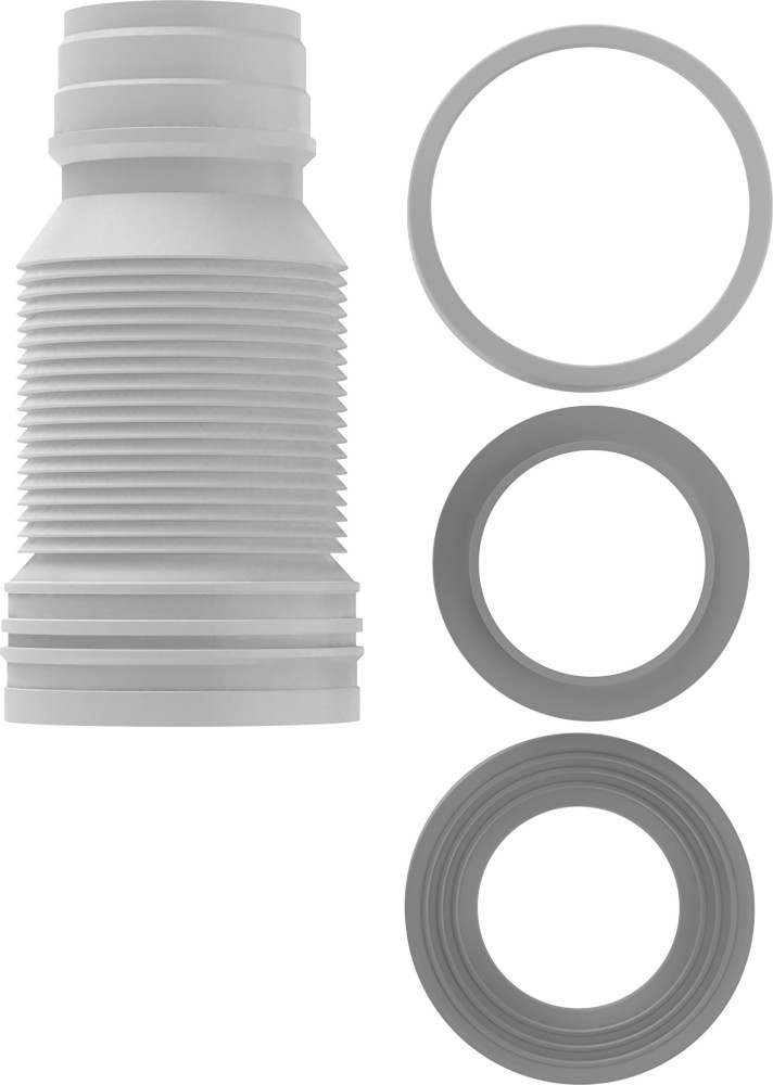 Т828 Удлинитель для унитаза (гофра) с гребенкой 250-500 мм фото-6