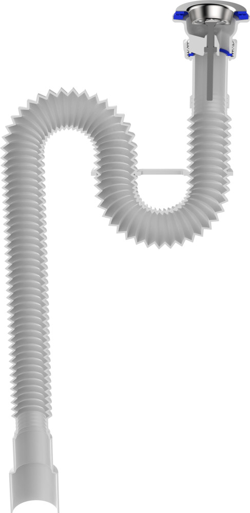 F213 Гофросифон удлиненный 1¼х40-50 фото-6