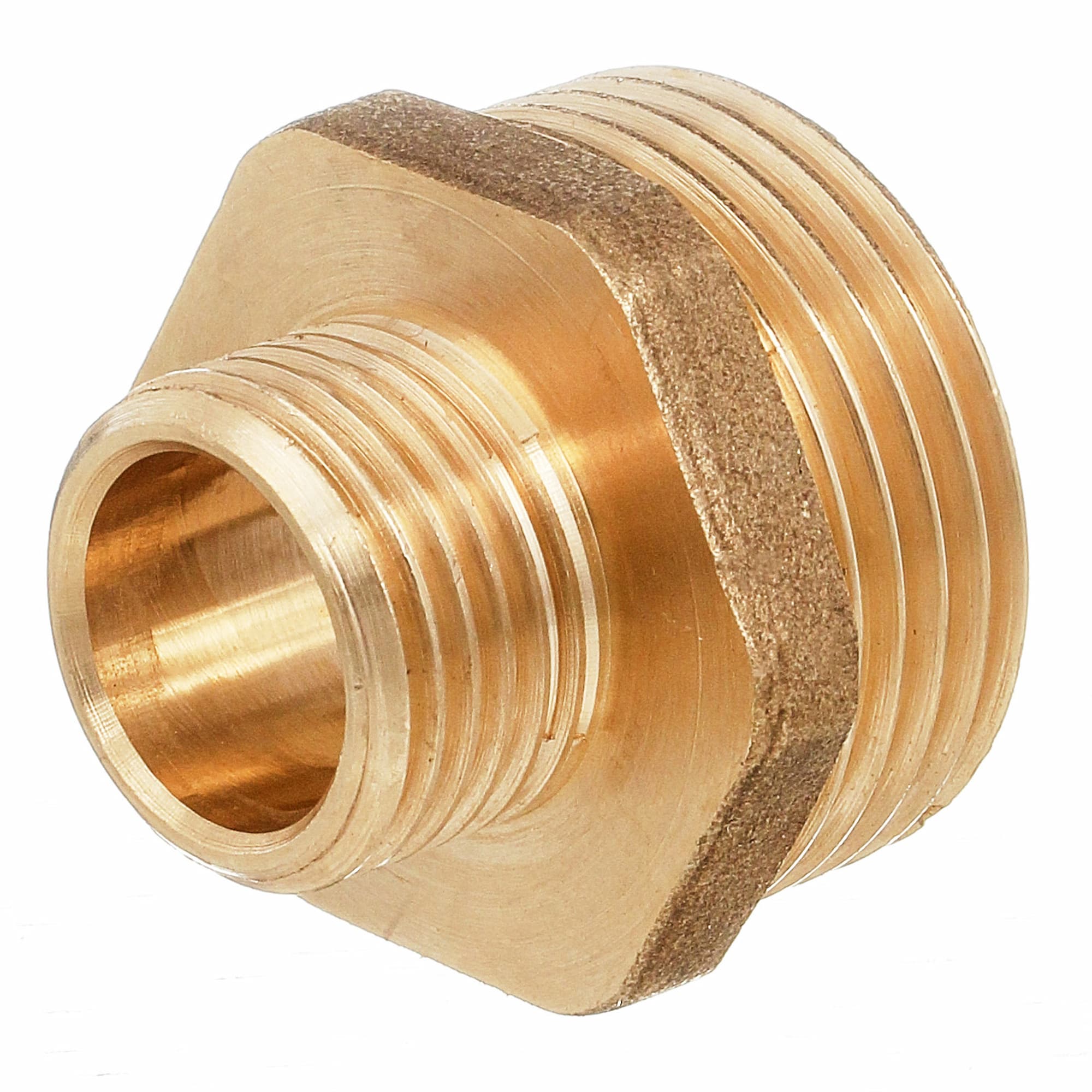 Ниппель латунный переходной 25х15 - фото1