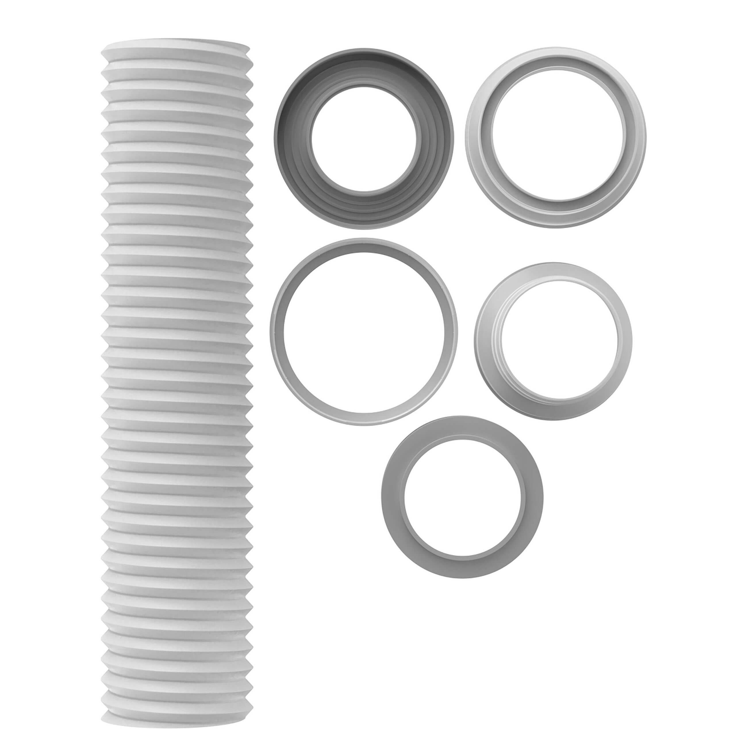 T928 Удлинитель гибкий для унитаза (гофра) армированный 280-560 мм. фото-8