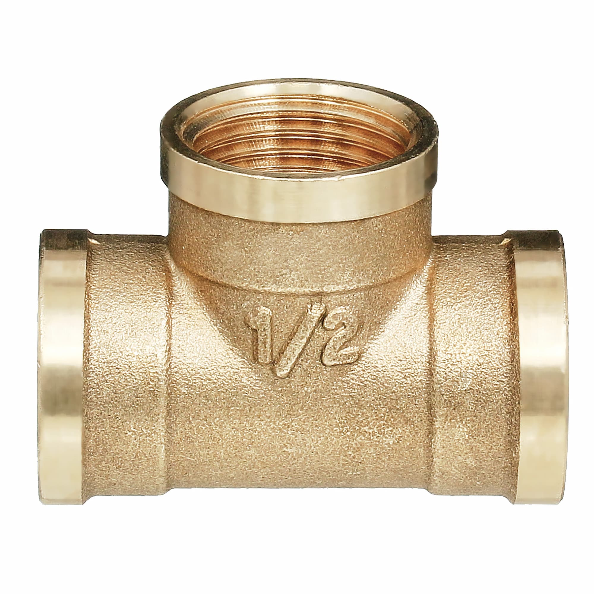 Тройник латунный 15 В-В-В - фото2