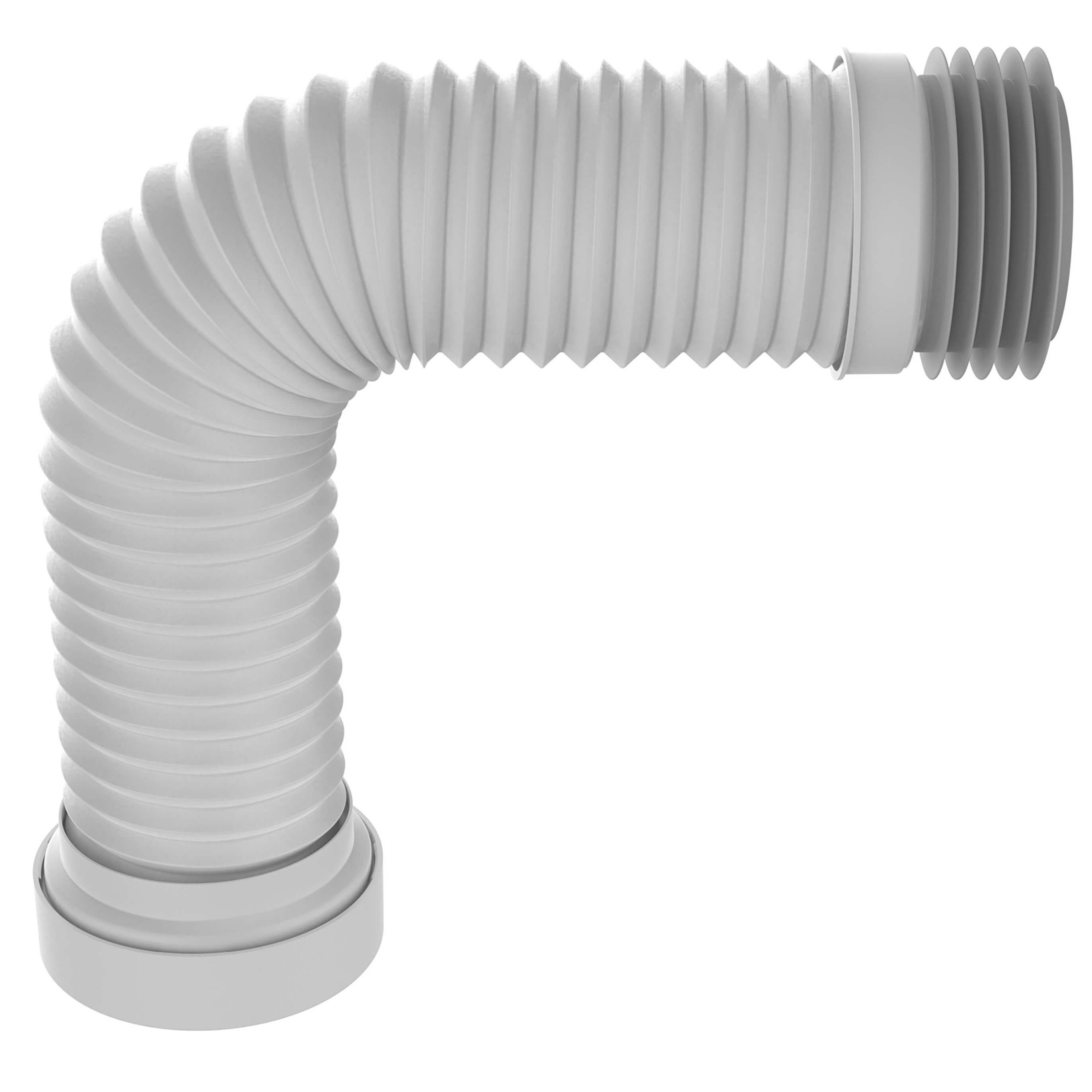 T928 Удлинитель гибкий для унитаза (гофра) армированный 280-560 мм. фото-3