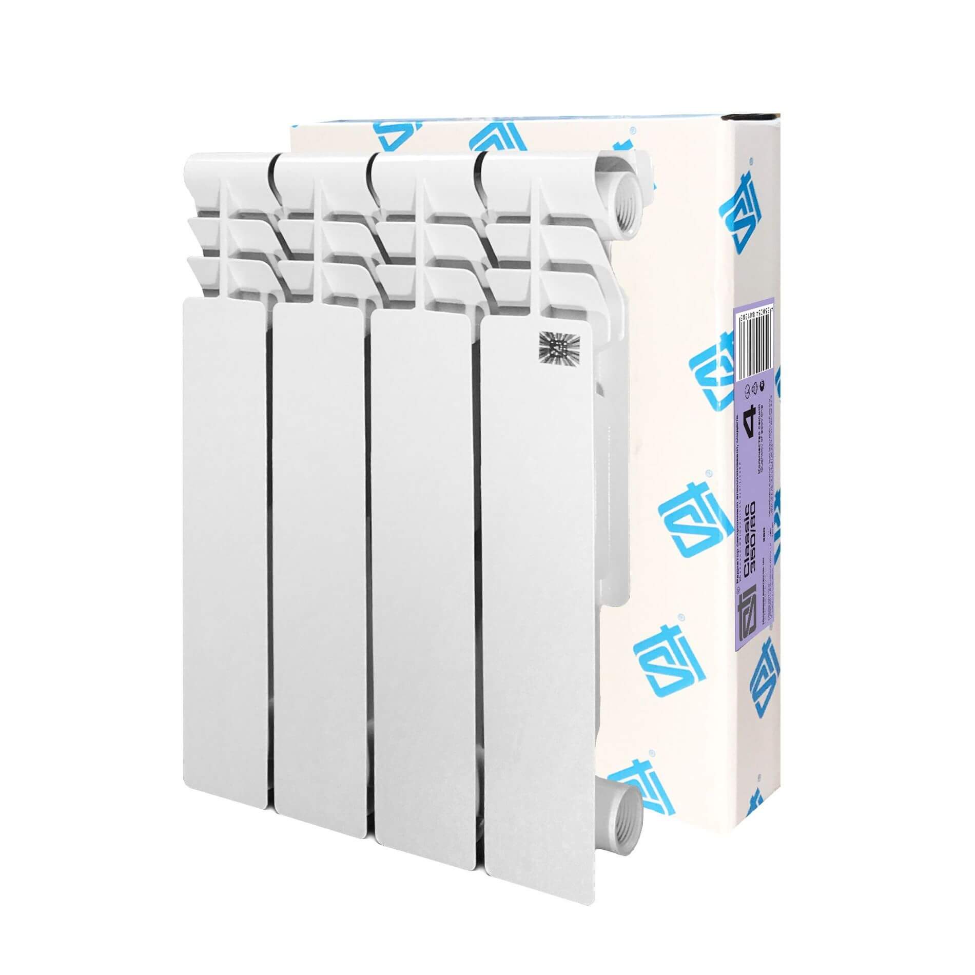 Алюминиевый радиатор STI Classic 350/80 4 сек. - фото2 Алюминиевый радиатор STI Classic 350/80 4 сек. - фото2