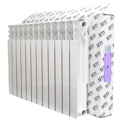 Биметаллический радиатор STI Bimetal 500/100 12 сек. - фото2 Биметаллический радиатор STI Bimetal 500/100 12 сек. - фото2