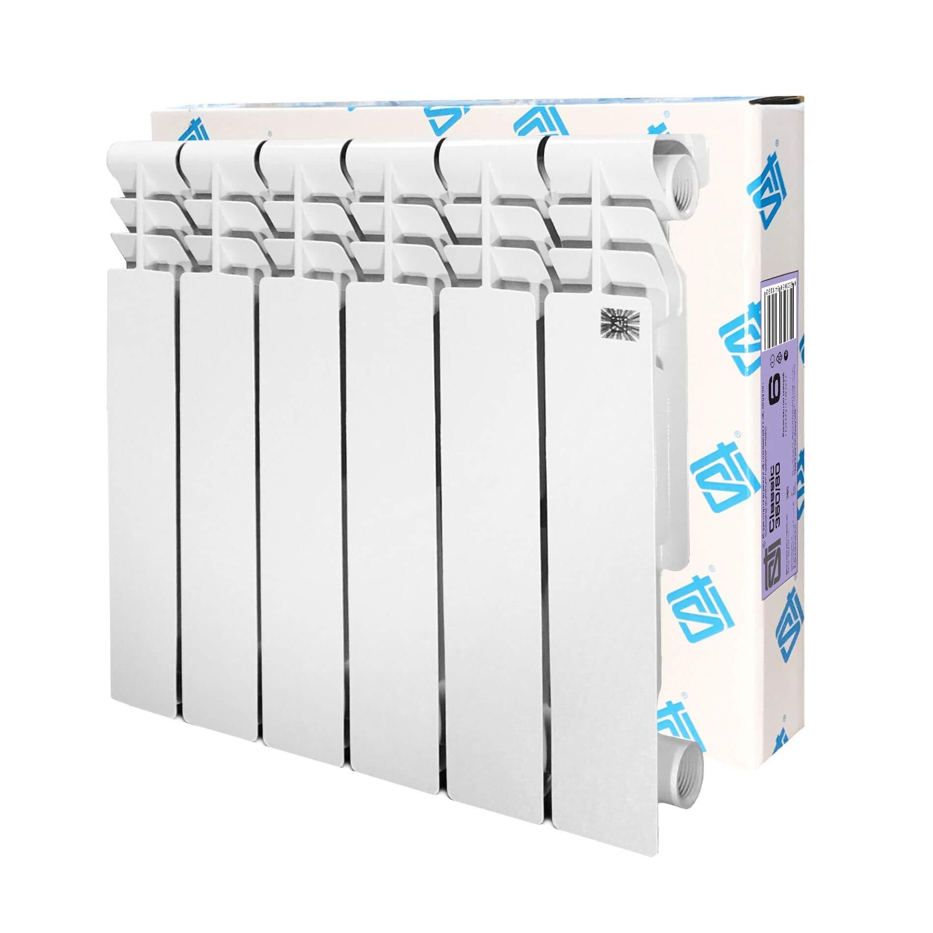 Алюминиевый радиатор STI Classic 350/80 6 сек. - фото2 Алюминиевый радиатор STI Classic 350/80 6 сек. - фото2