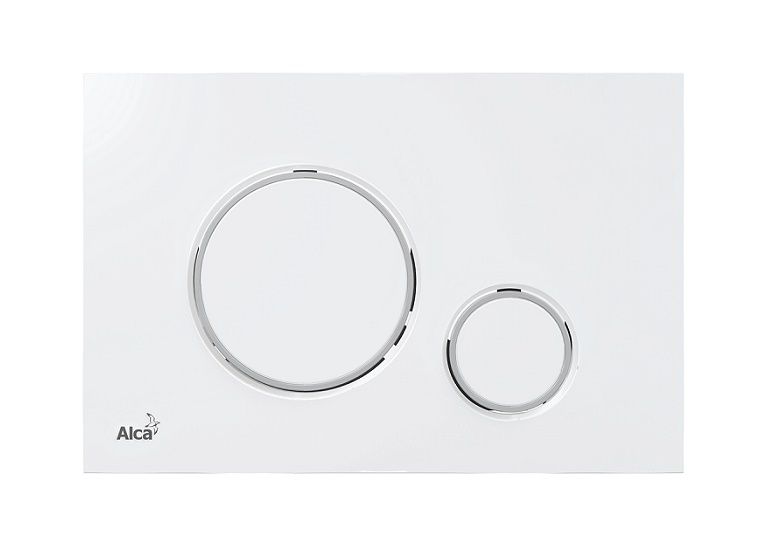 Кнопка смыва Alcaplast для инсталляции белая M770 - фото1