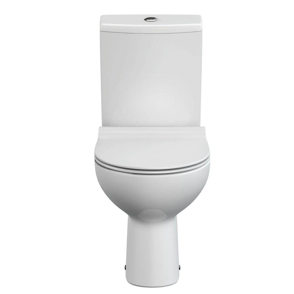 Унитаз-компакт Cersanit NATURE CLEAN ON 011 3/5л. (гориз. вып, дюр. сид. slim, lifting, easy-off, ниж. под.) белый, 1с - фото2