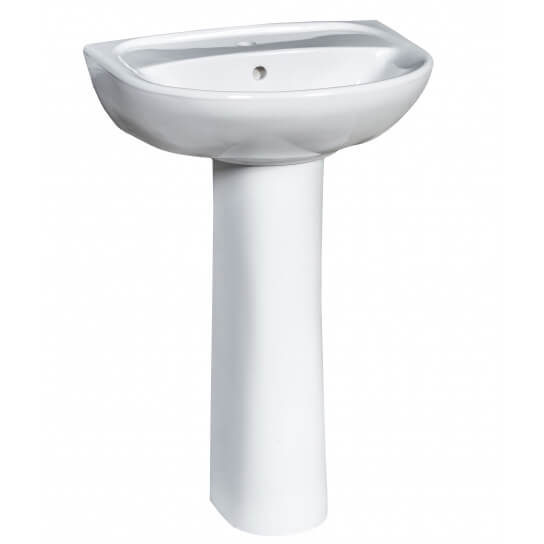 Умывальник Универсал Ностальжи 55 белый (с переливом, без пьедестала) фото-3 Умывальник Универсал Ностальжи 55 белый (с переливом, без пьедестала) фото-3