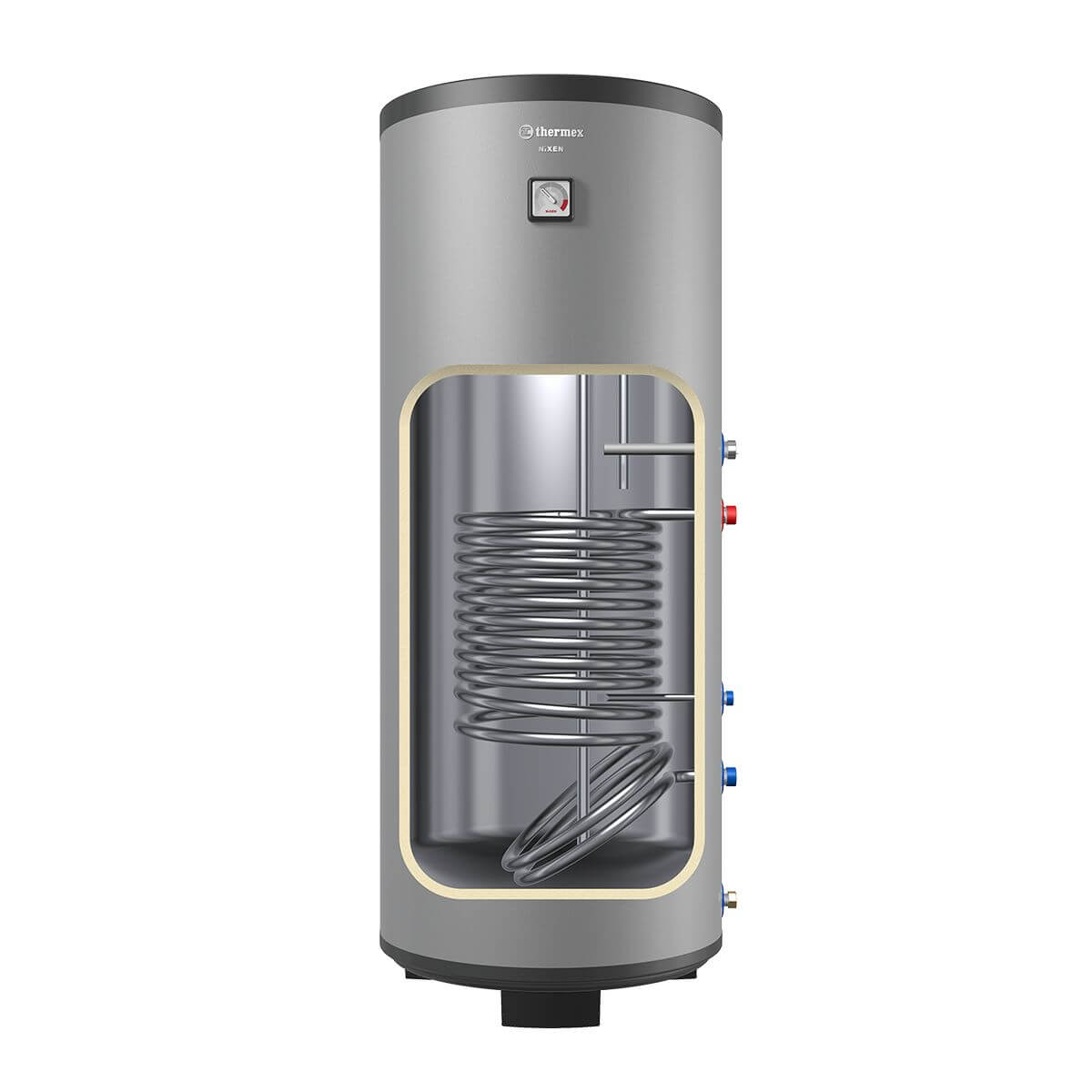 Водонагреватель косвенного нагрева THERMEX Nixen 200 F (Combi) фото-4