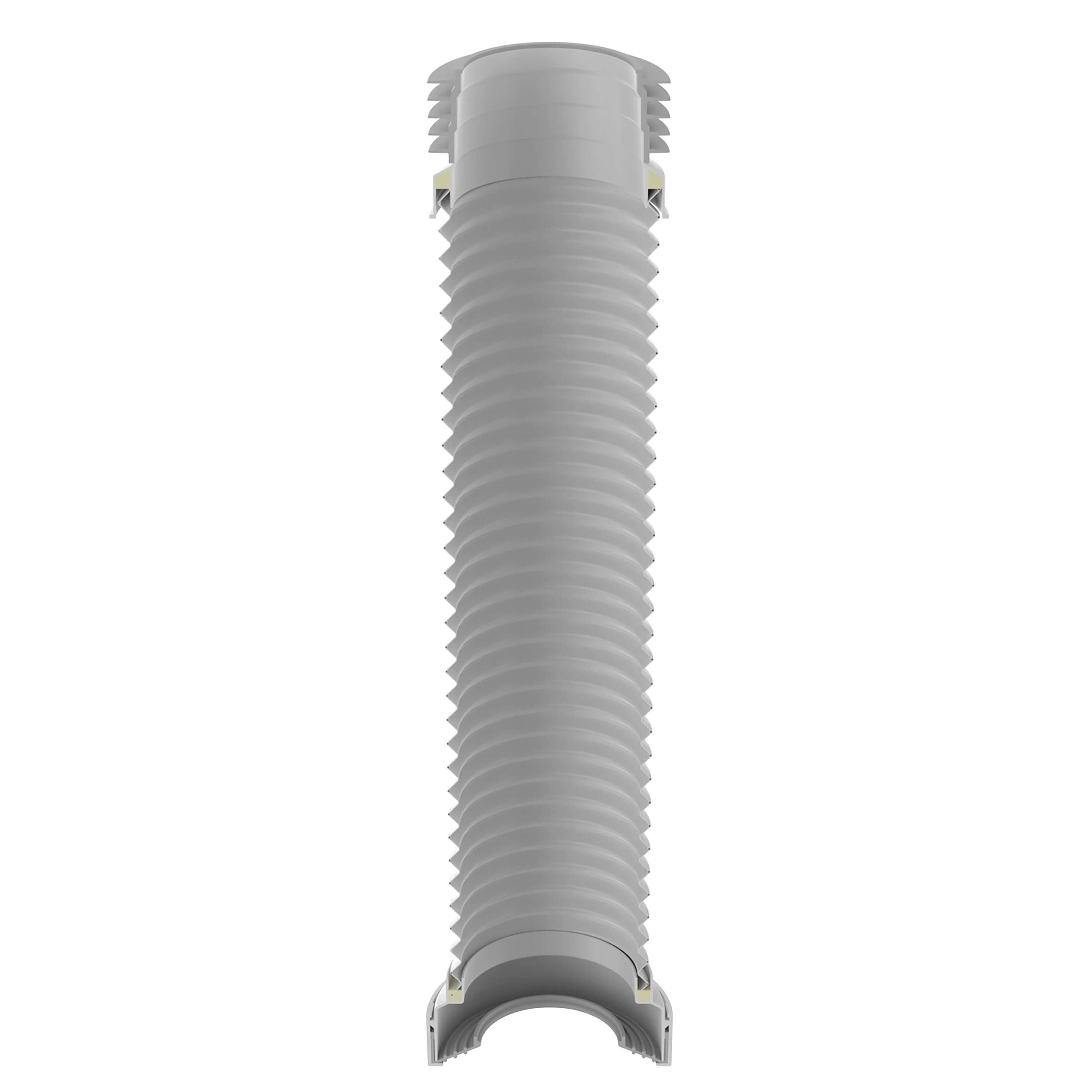 T928 Удлинитель гибкий для унитаза (гофра) армированный 280-560 мм. фото-5