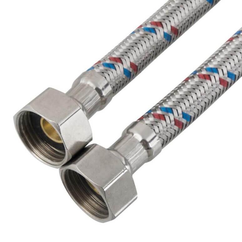 Гибкая подводка для воды (нерж. сталь) ГГ 1/2 0,4м - фото1