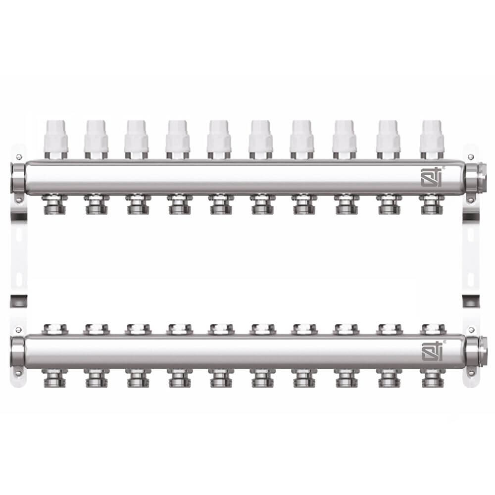 Коллекторная группа STI CM10 без расходомеров (10 вых.) - фото