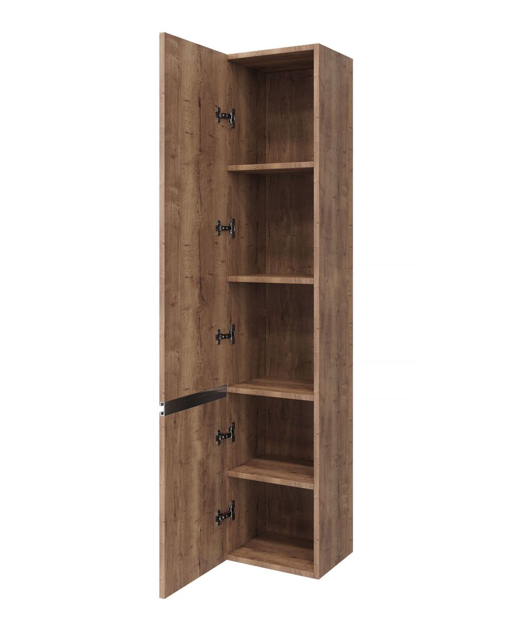 Пенал подвесной Laparet Electra 35 левый, дуб Рока - фото2 Пенал подвесной Laparet Electra 35 левый, дуб Рока - фото2