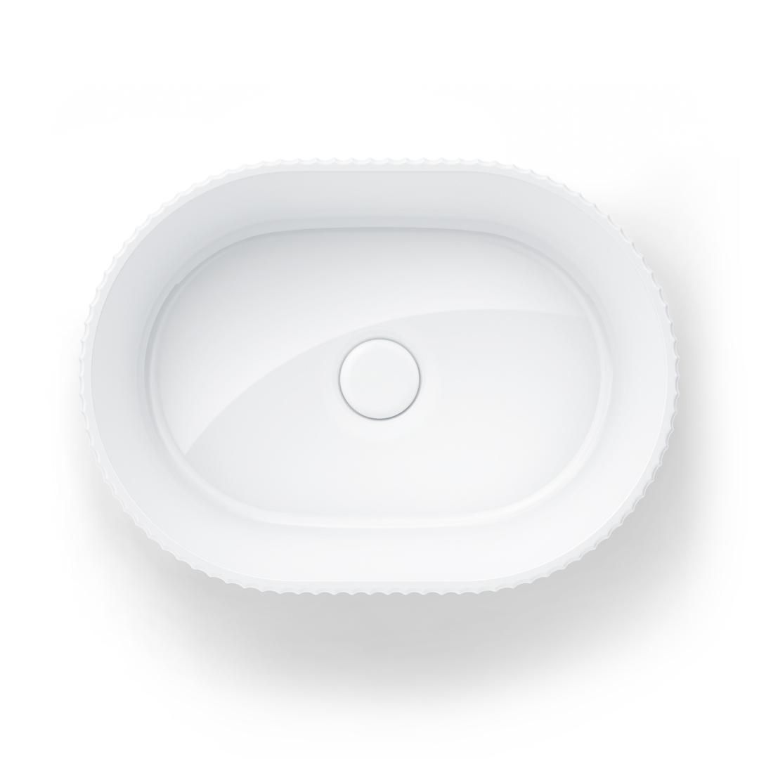 Умывальник Kerama Marazzi ARTBASIN Vento 50 белый глянец - фото2 Умывальник Kerama Marazzi ARTBASIN Vento 50 белый глянец - фото2