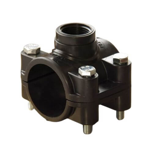 Седелка для ПНД (креп.болт) 110 - 1¼ - фото1