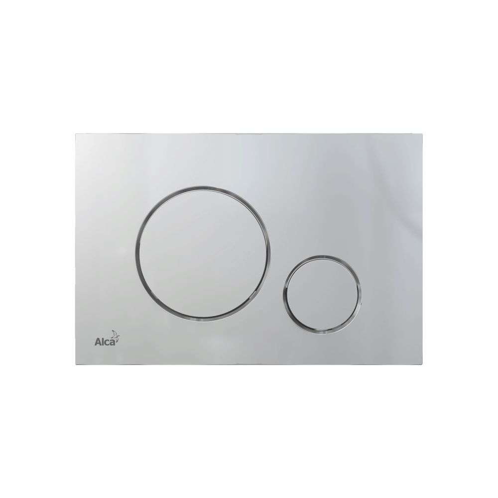 Кнопка смыва Alcaplast хром М672 - фото1