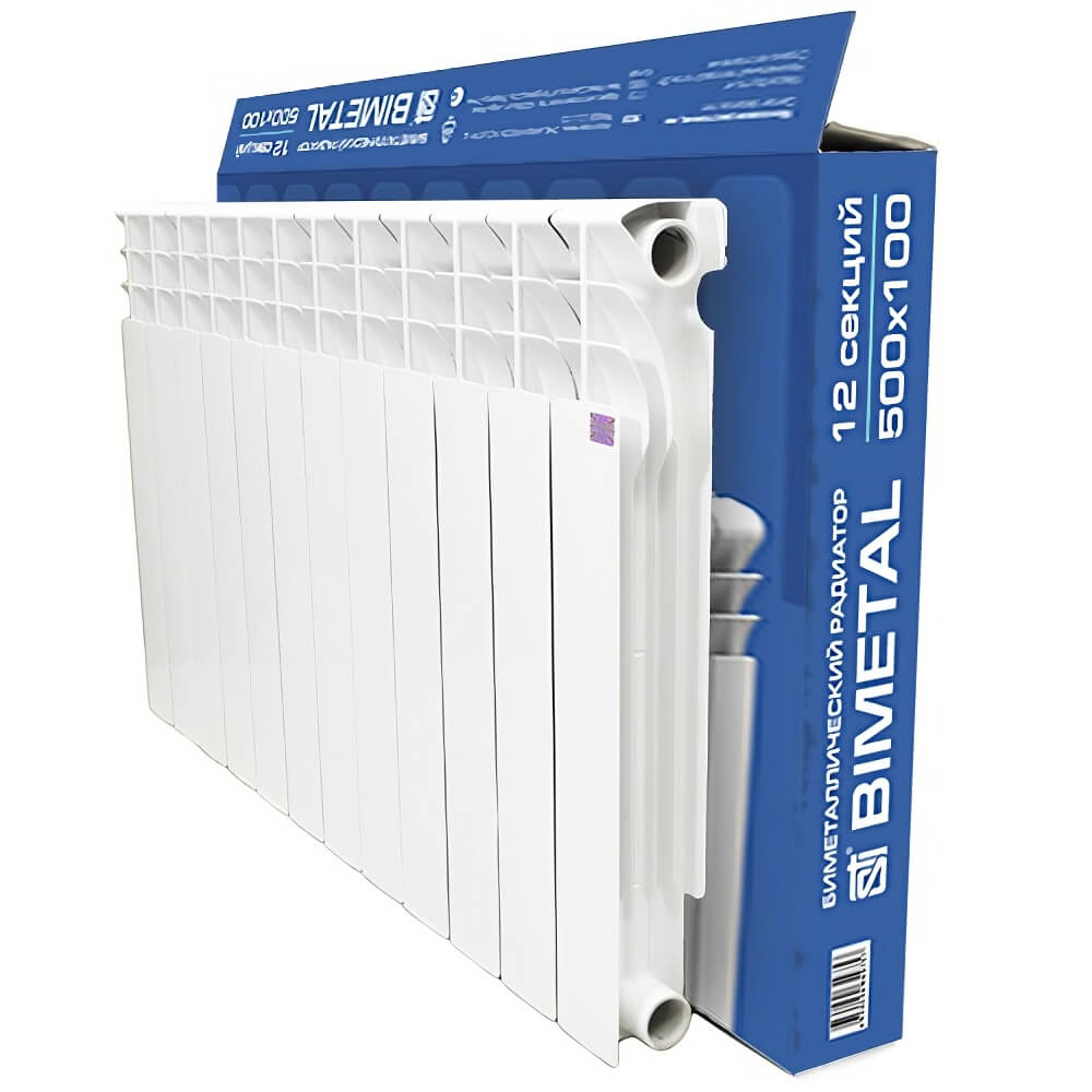 Биметаллический радиатор STI Bimetal 500/100 12 сек. - фото1 Биметаллический радиатор STI Bimetal 500/100 12 сек. - фото1