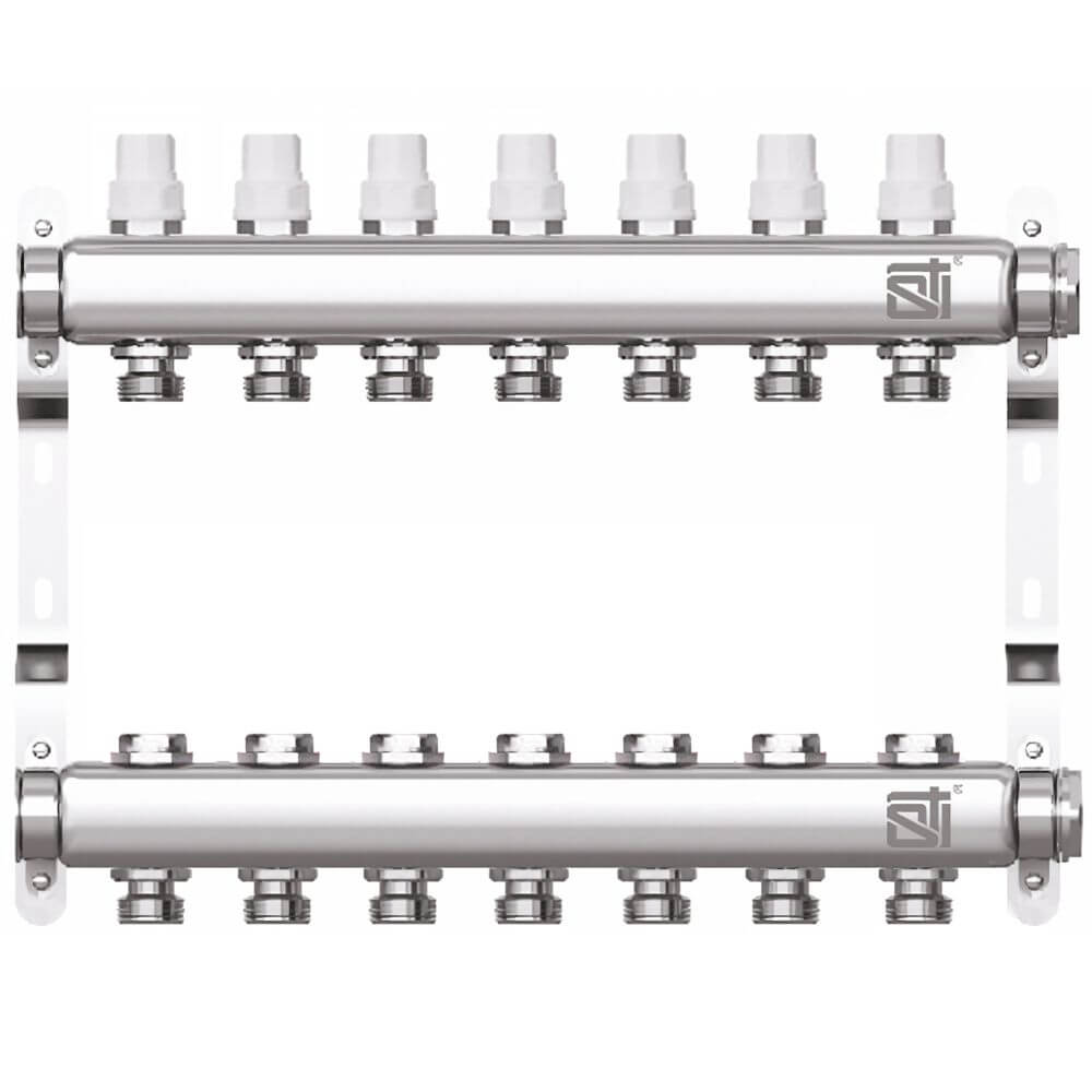 Коллекторная группа STI CM7 без расходомеров (7 вых.) - фото