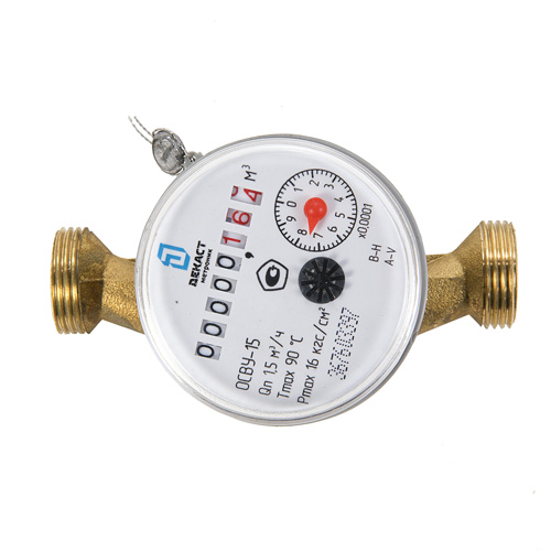 Счетчик универсальный Декаст ОСВУ-15 (110мм, с КМЧ и обрат. клапан.) фото-4