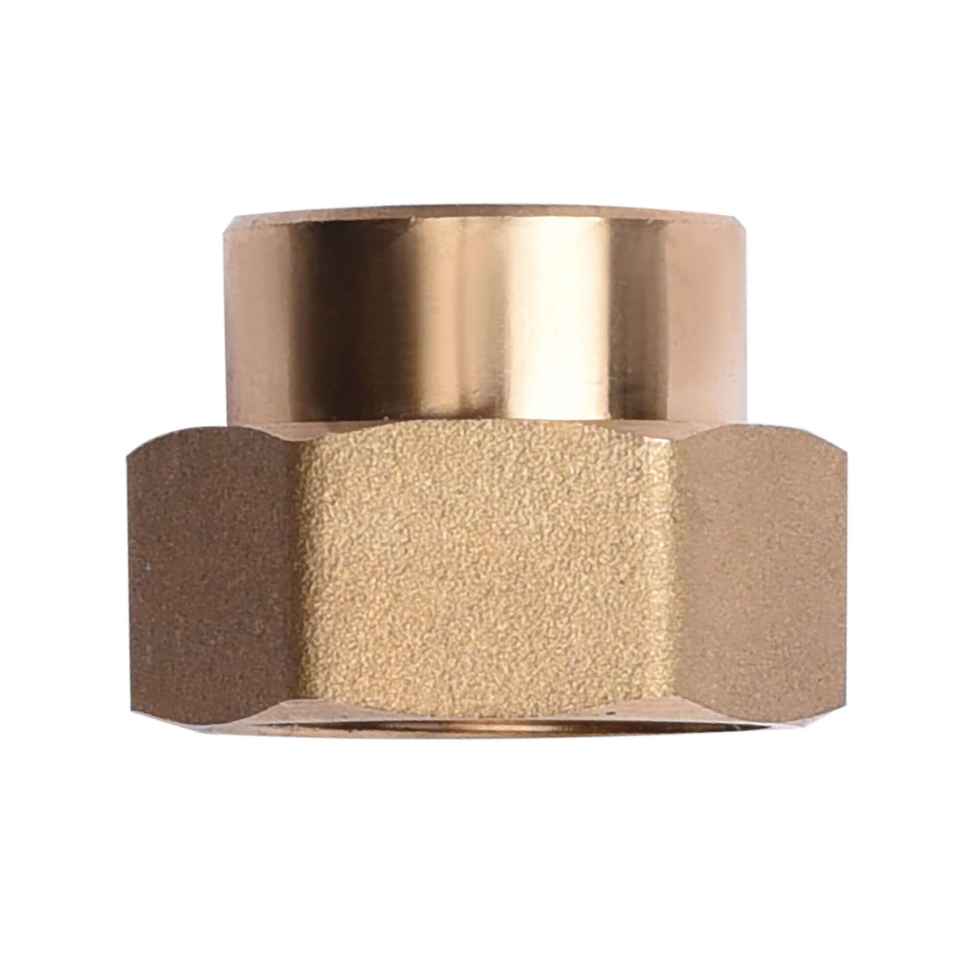 Муфта латунная переходная 25х20 фото-2