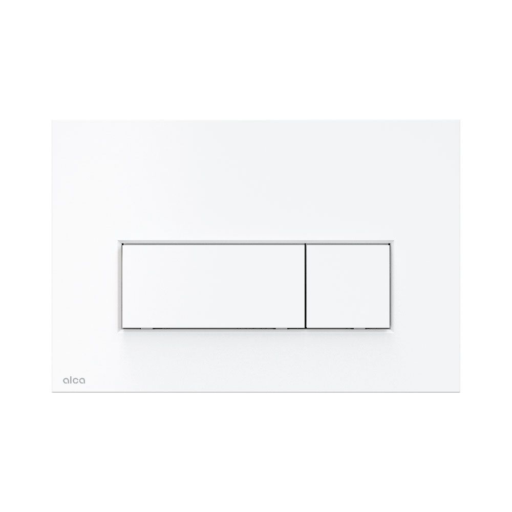 Кнопка смыва Alcaplast для скрытых систем инсталляции белый М576 - фото1