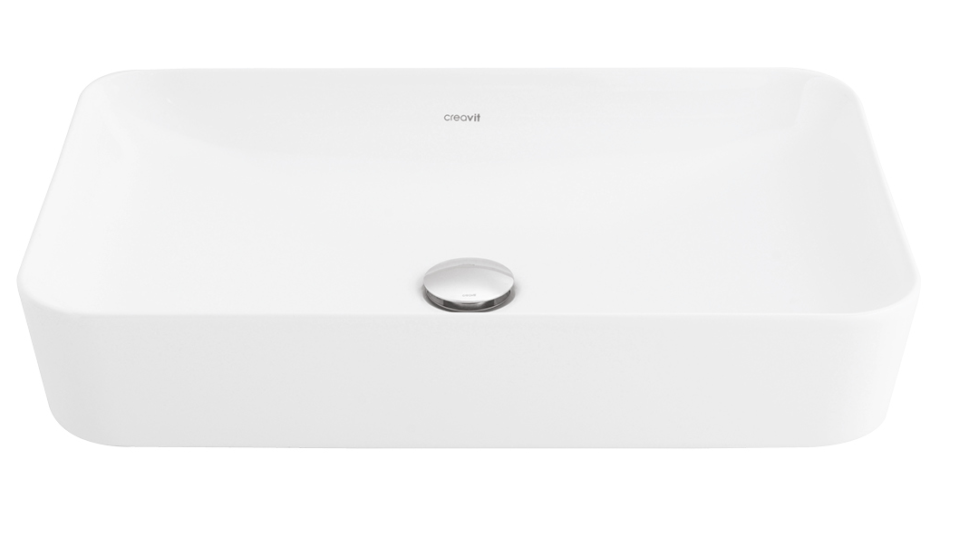 Умывальник Creavit Ultra 40х60 прямоугольный на столешницу - фото1 Умывальник Creavit Ultra 40х60 прямоугольный на столешницу - фото1