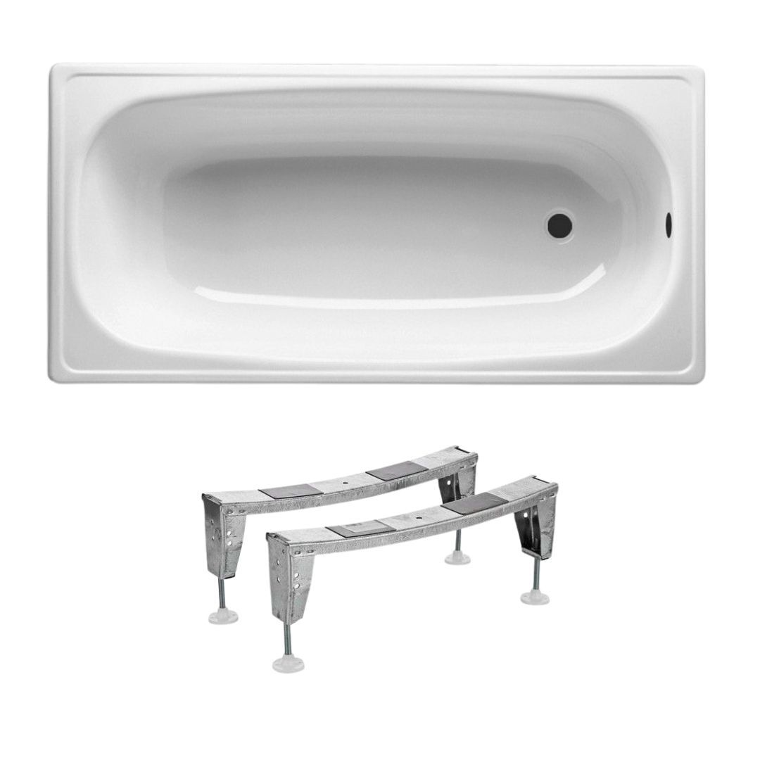 Ванна стальная BLB Europa SG 170*70 см с ножками - фото1