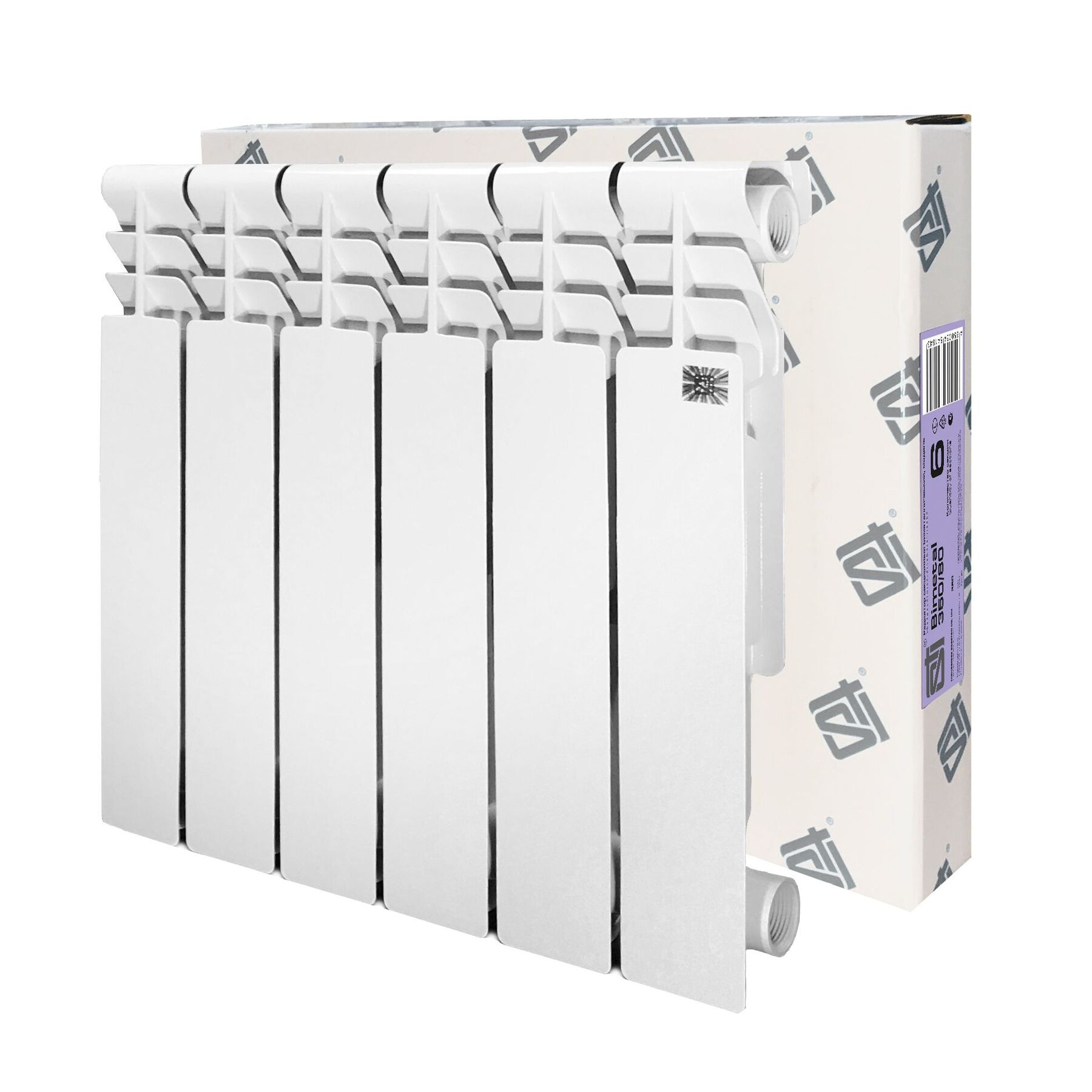 Биметаллический радиатор STI Bimetal 350/80 6 сек. - фото2 Биметаллический радиатор STI Bimetal 350/80 6 сек. - фото2