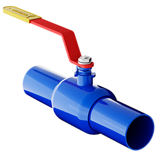 Кран шаровой цельносв. Маршал 11с67п 2ЦП под приварку 200/150 (PN25) - фото1