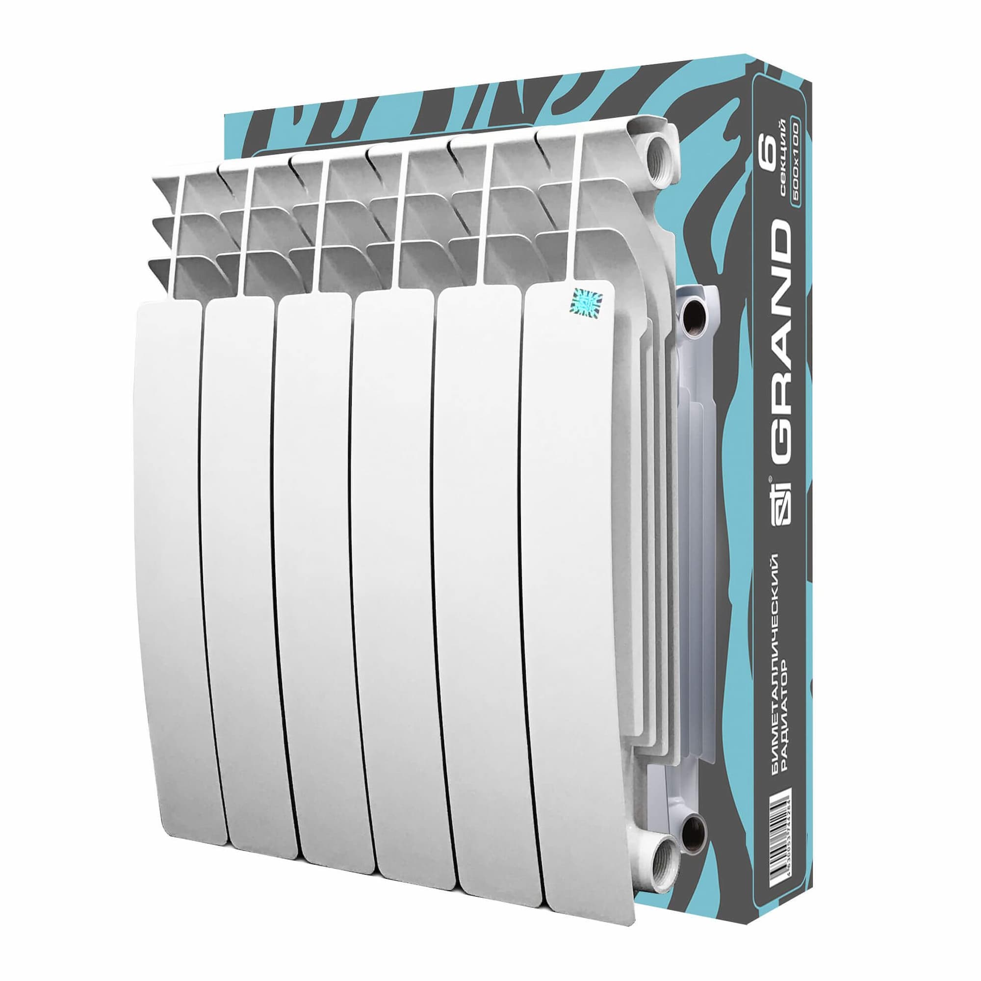 Биметаллический радиатор STI Bimetal GRAND 500/100 6 сек. - фото1 Биметаллический радиатор STI Bimetal GRAND 500/100 6 сек. - фото1