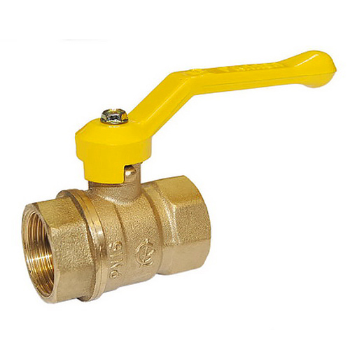 Кран шаровой газовый Галлоп Стандарт 220 ГГ рычаг 20  - фото1