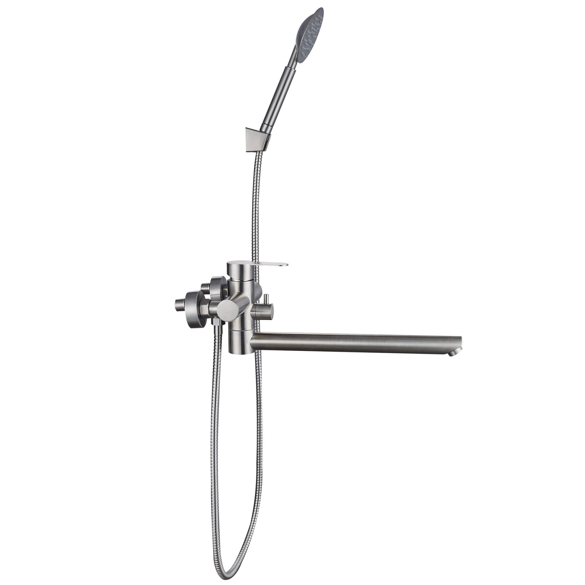 Смеситель для ванны Ligeya S3025 с душем одноручный, нерж. фото-5 Смеситель для ванны Ligeya S3025 с душем одноручный, нерж. фото-5