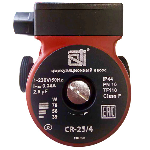 Насос циркуляционный STI CR 25/6-130 - фото1